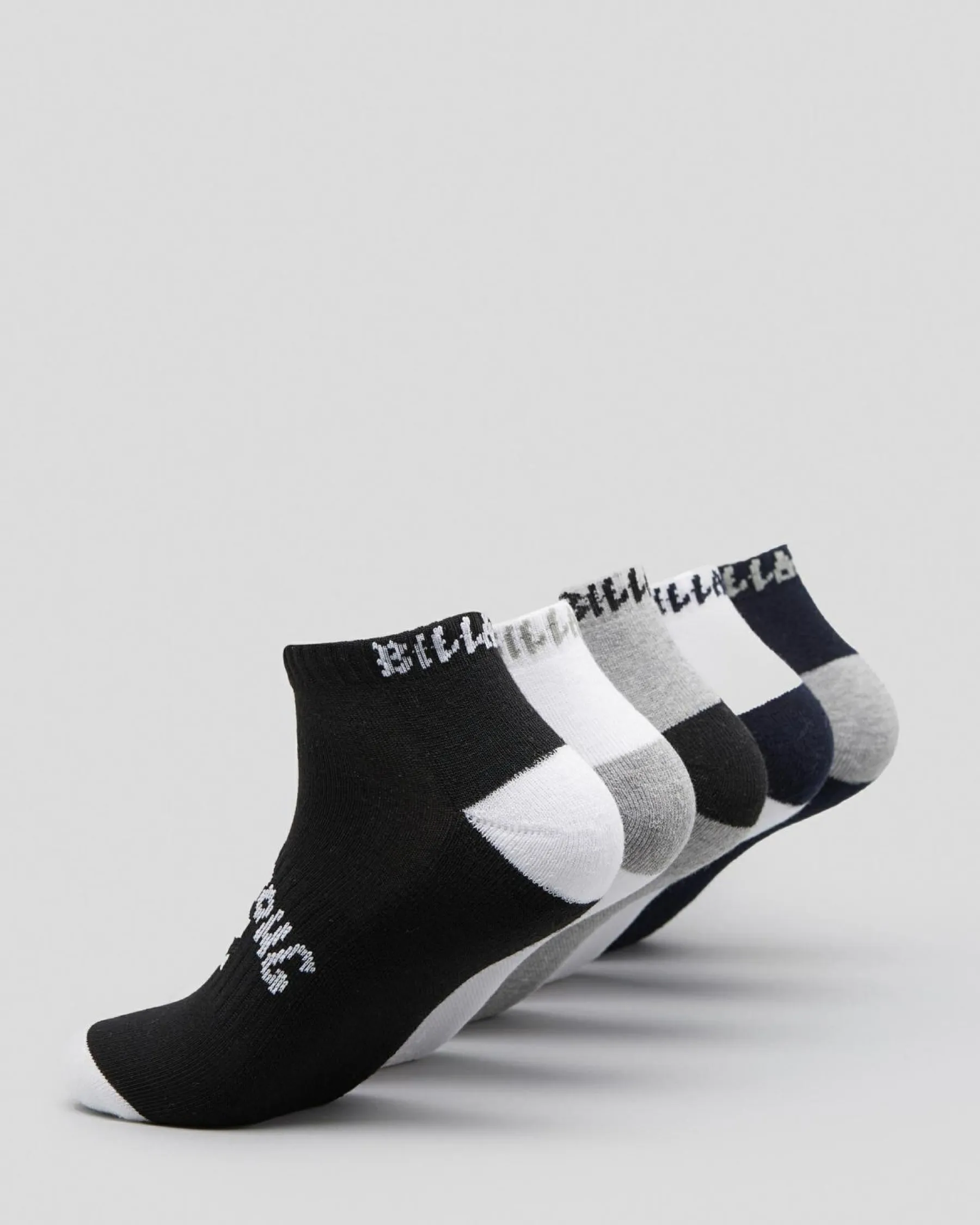 Socks & Accesories*Billabong Boys' Ankle Socks 5 Pack Multi