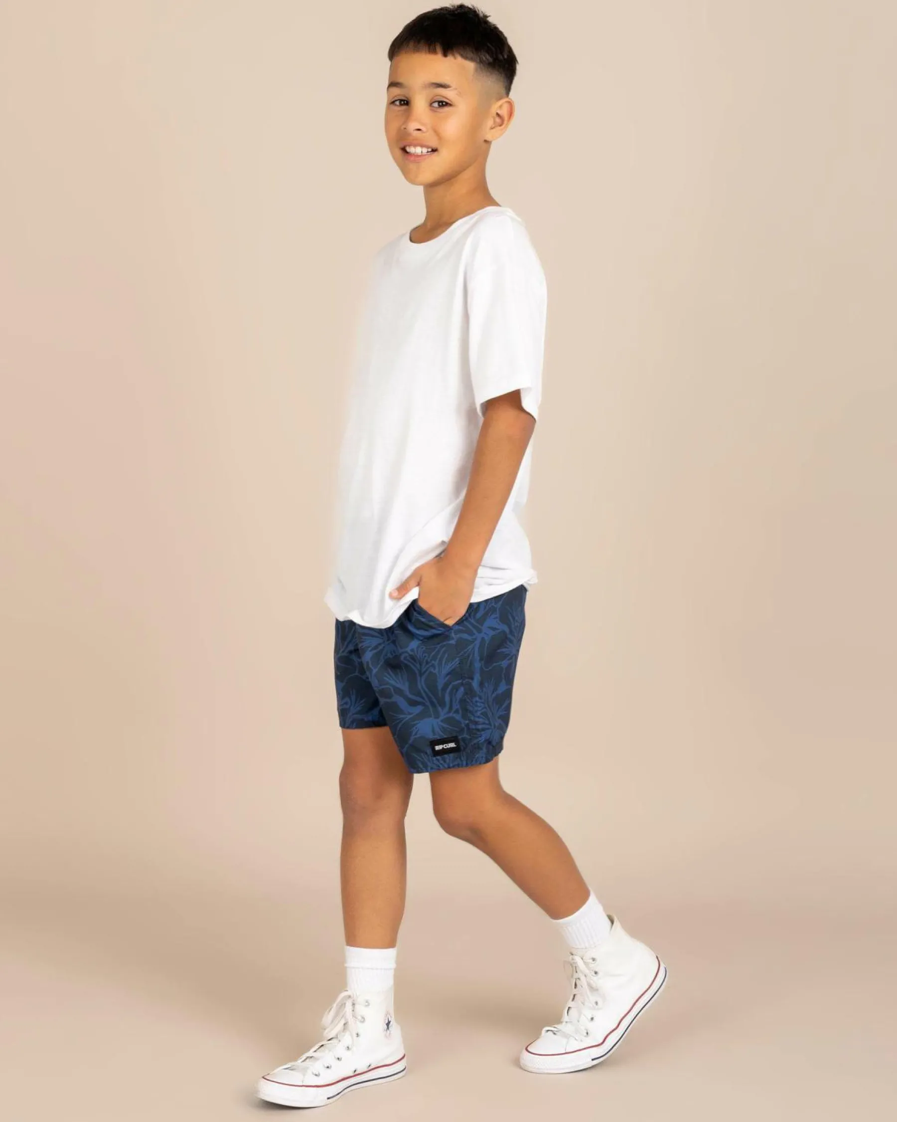 Board Shorts|Shorts & Bottoms*Rip Curl Boys' AOTS Cody Welsh Volley Shorts Navy