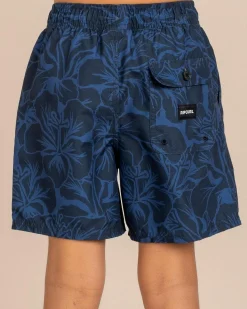 Board Shorts|Shorts & Bottoms*Rip Curl Boys' AOTS Cody Welsh Volley Shorts Navy