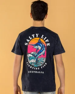 Best Boys' Aqua Warrior T-Shirt Kids/BOY Tops & T-Shirts