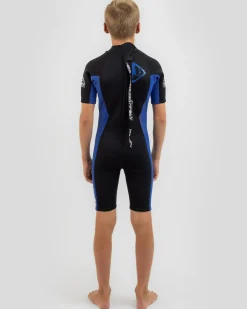 Surf|Wetshirts & Surfsuits*Land & Sea Sports Boys' Aquasport 2mm Springsuit Blue