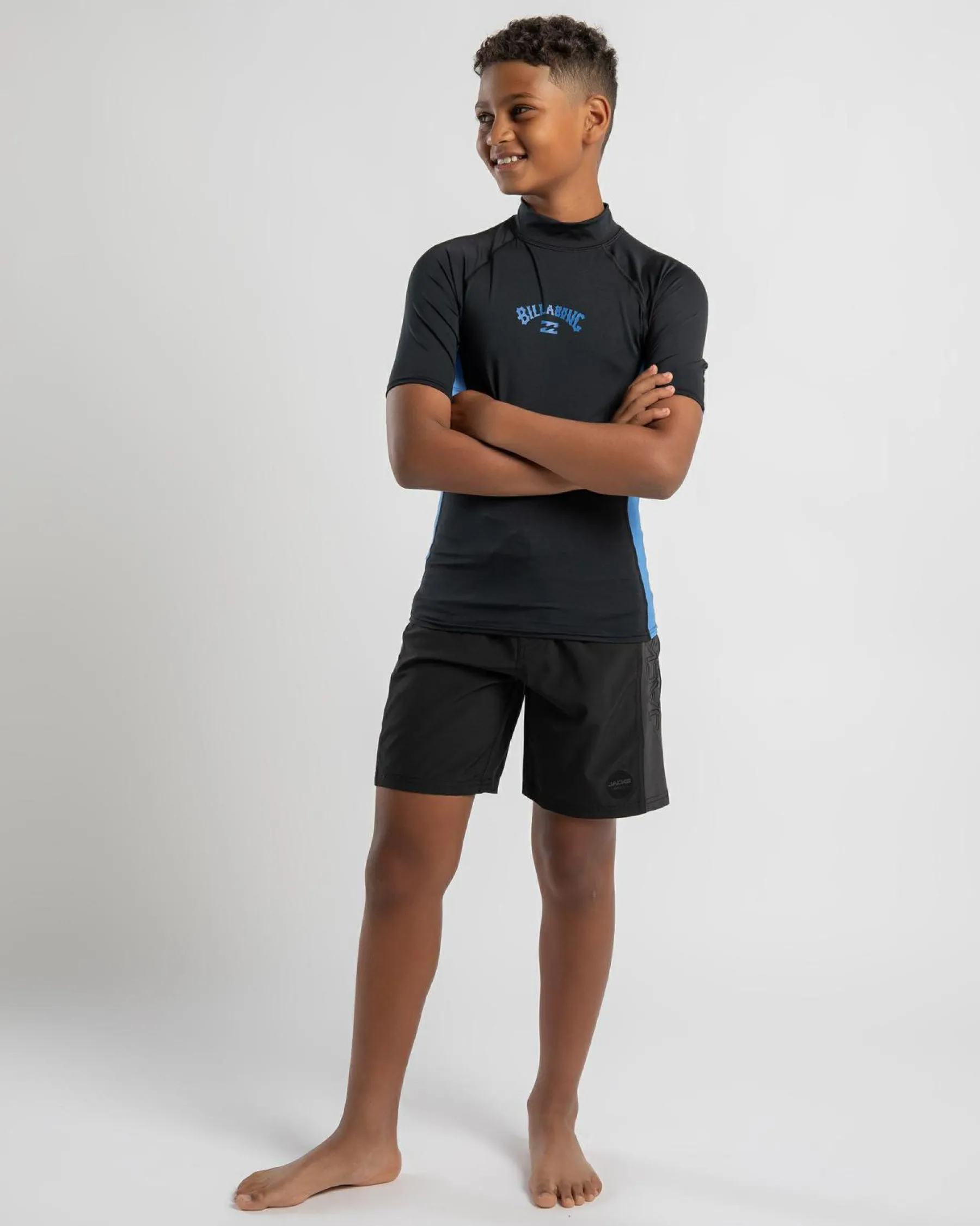Best Boys' Arch Short Sleeve Rash Vest Kids/BOY Rashies