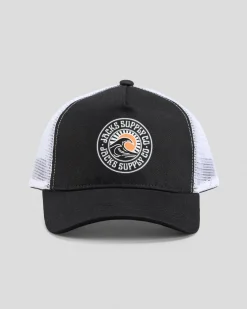 Headwear*Jacks Boys' Arise Snapback Cap Black/white