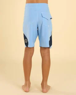Board Shorts|Shorts & Bottoms*Jacks Boys' Beam Board Short Light Blue/navy