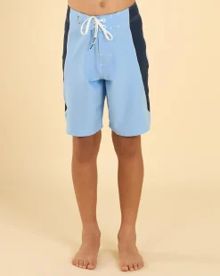 Board Shorts|Shorts & Bottoms*Jacks Boys' Beam Board Short Light Blue/navy