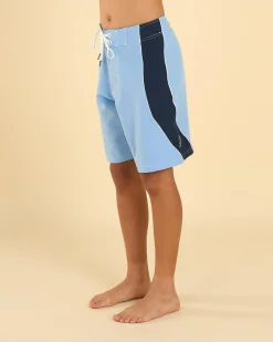 Board Shorts|Shorts & Bottoms*Jacks Boys' Beam Board Short Light Blue/navy
