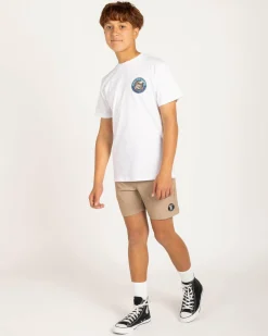 Tops & T-Shirts*Salty Life Boys' Born To Be Wild T-Shirt White