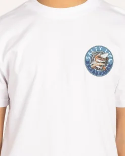 Tops & T-Shirts*Salty Life Boys' Born To Be Wild T-Shirt White