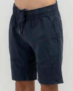 Shorts & Bottoms*Lucid Boys' Boulevard Walk Shorts Navy