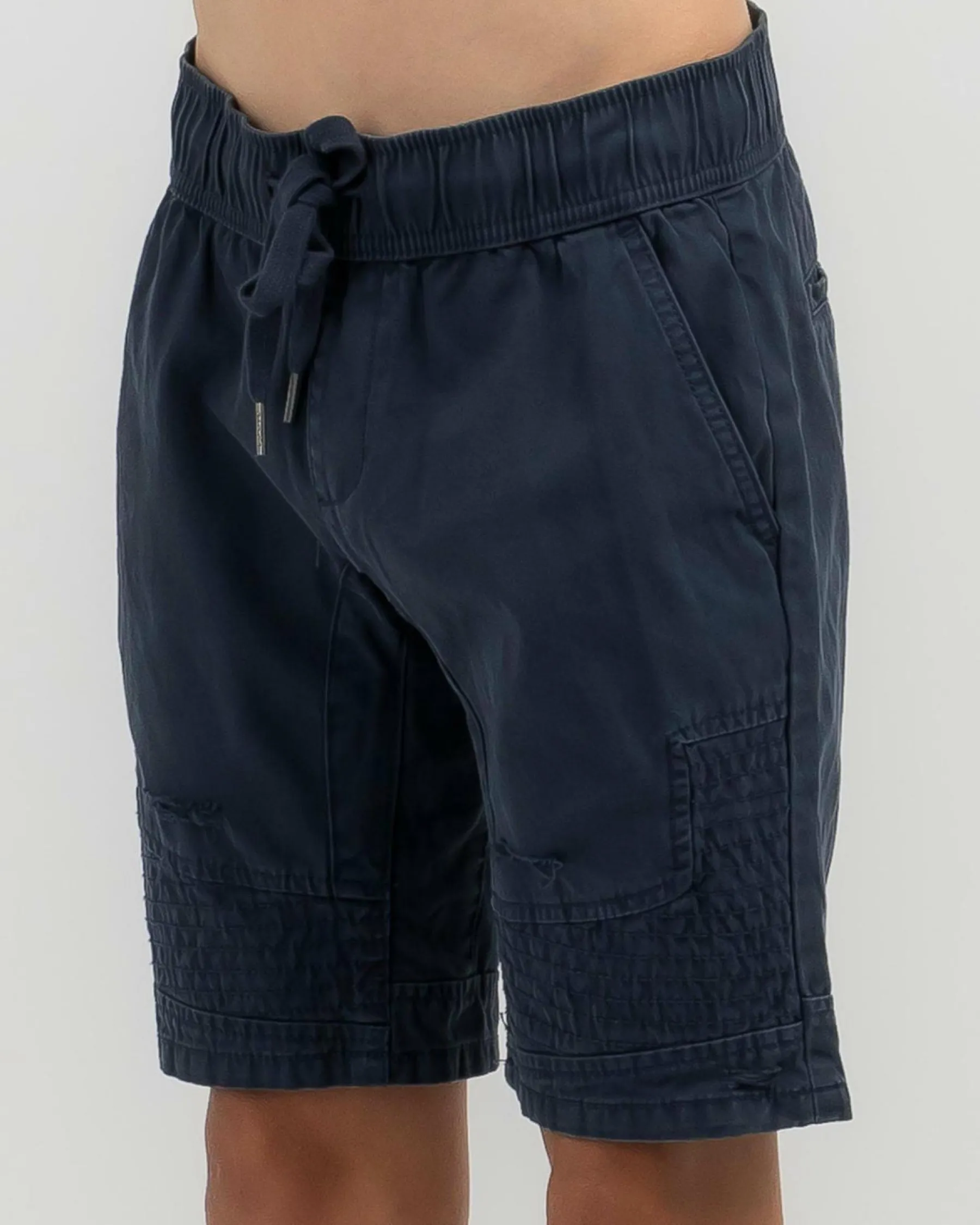 Shorts & Bottoms*Lucid Boys' Boulevard Walk Shorts Navy