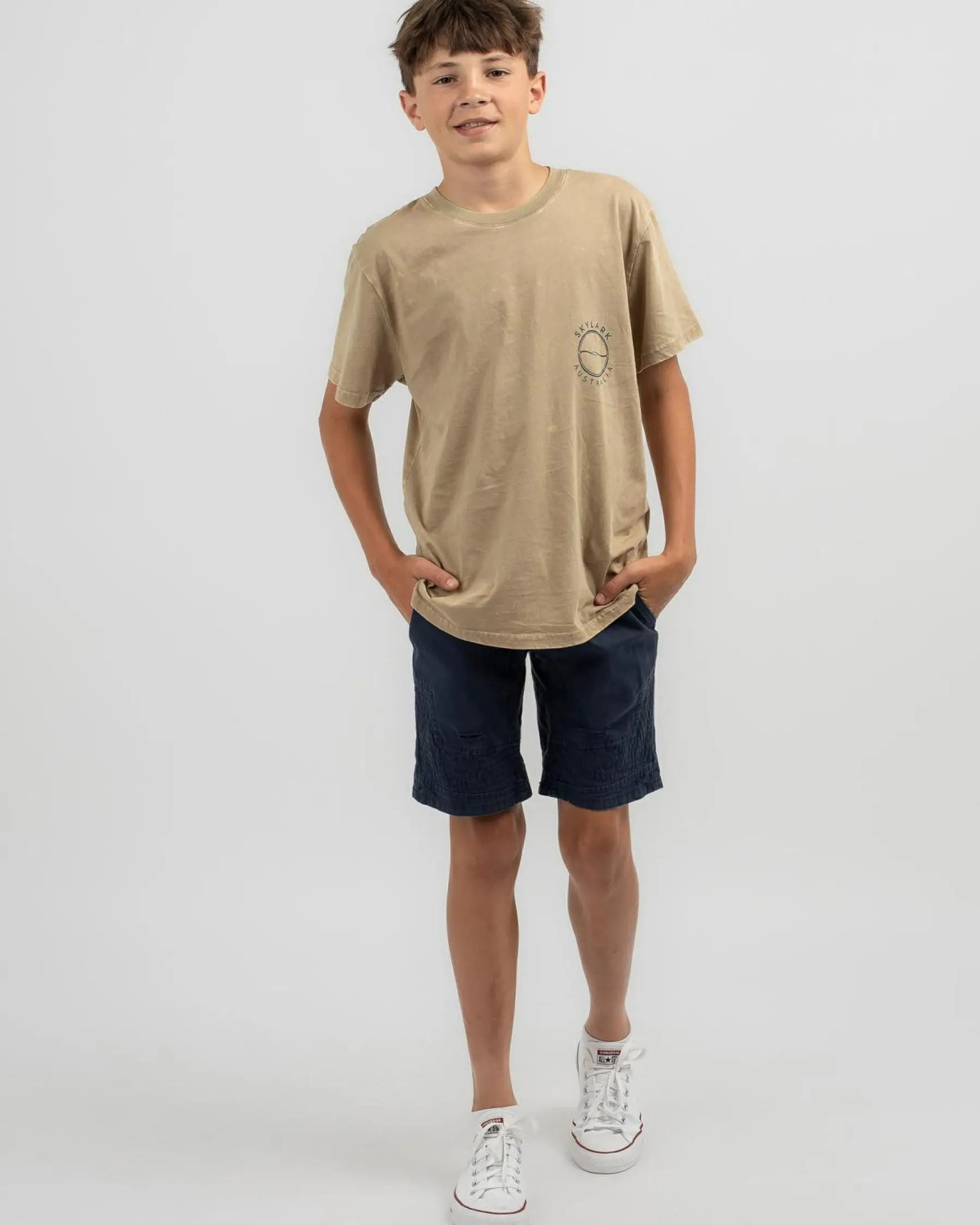 Shorts & Bottoms*Lucid Boys' Boulevard Walk Shorts Navy