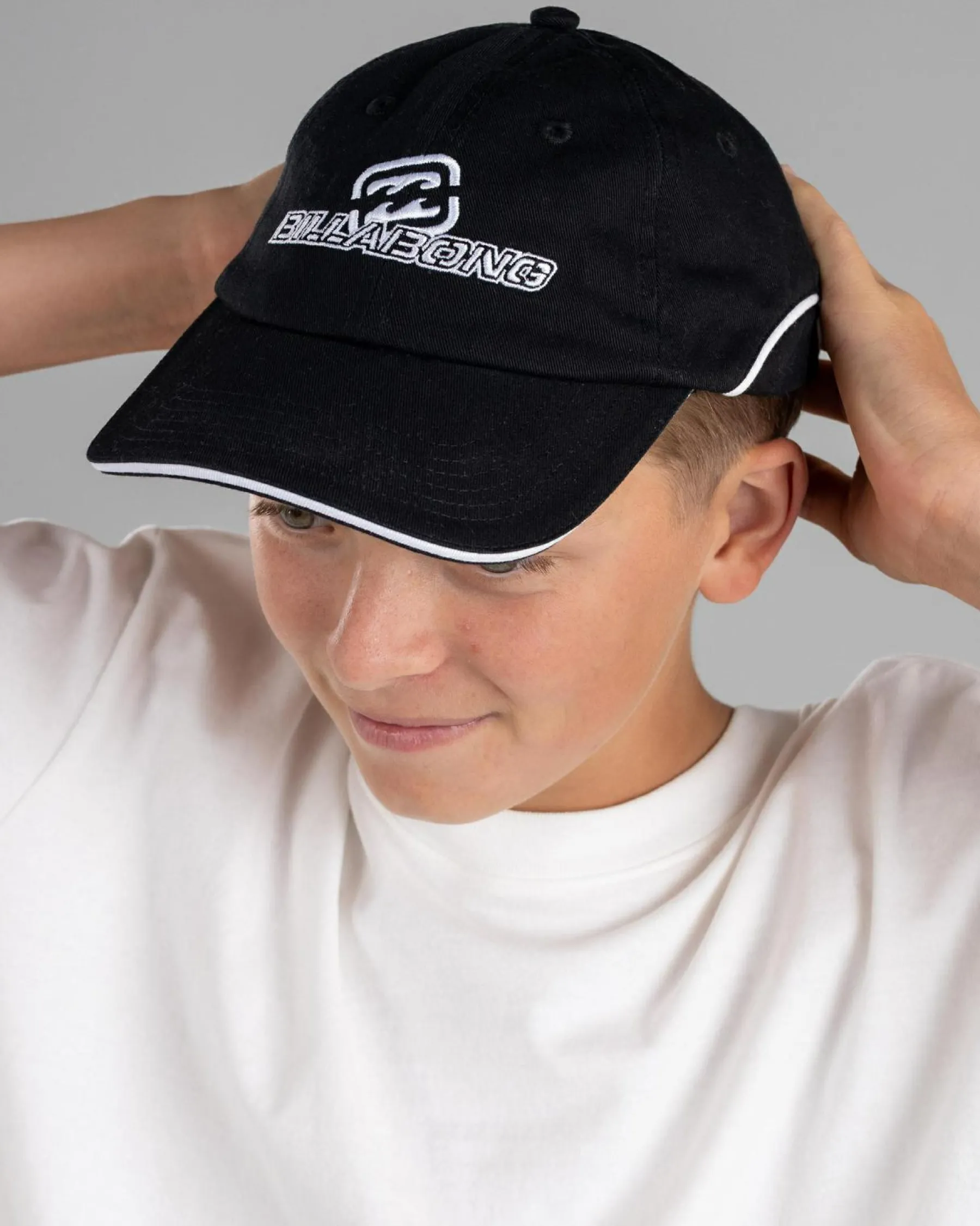 Headwear*Billabong Boys' Bracket Dad Cap Black