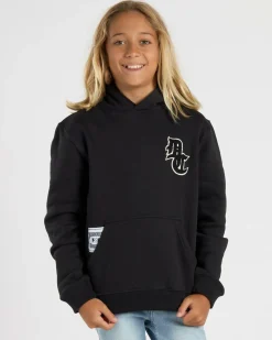 Outerwear*DC Shoes Boys' Bullpen Pullover Hoodie Black