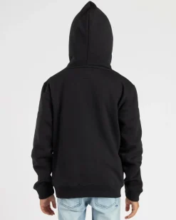 Outerwear*DC Shoes Boys' Bullpen Pullover Hoodie Black