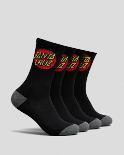 Outlet Boys' Classic Dot Crew Socks 4 Pack Kids/BOY Socks & Accesories