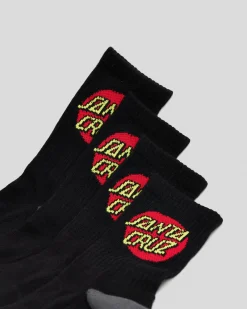 Outlet Boys' Classic Dot Crew Socks 4 Pack Kids/BOY Socks & Accesories