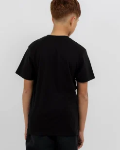 Tops & T-Shirts*Santa Cruz Boys' Classic Dot Puff Front T-Shirt Black