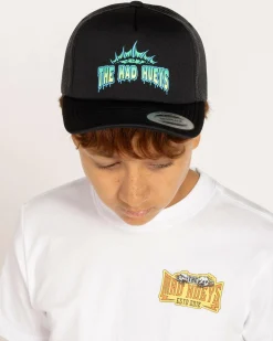 Headwear*The Mad Hueys Boys' Codzilla Returns Trucker Cap Black