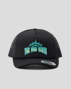 Headwear*The Mad Hueys Boys' Codzilla Returns Trucker Cap Black