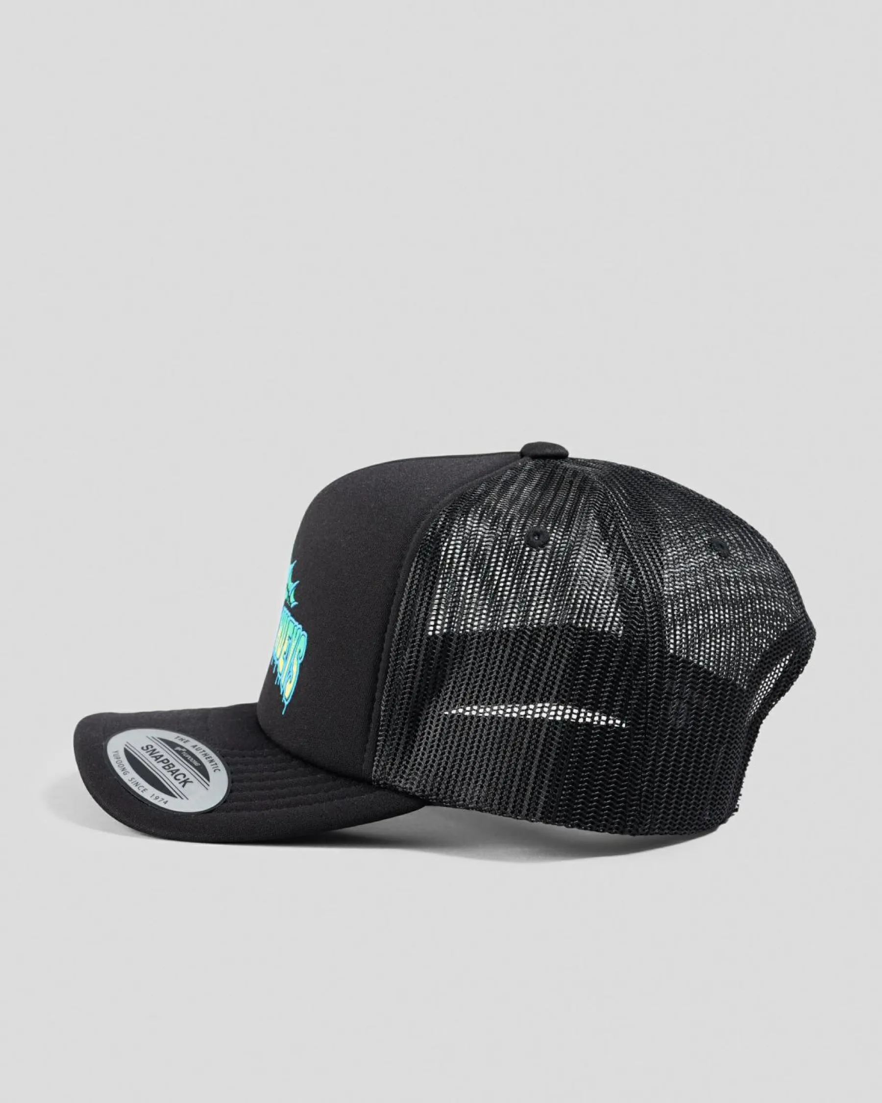 Headwear*The Mad Hueys Boys' Codzilla Returns Trucker Cap Black