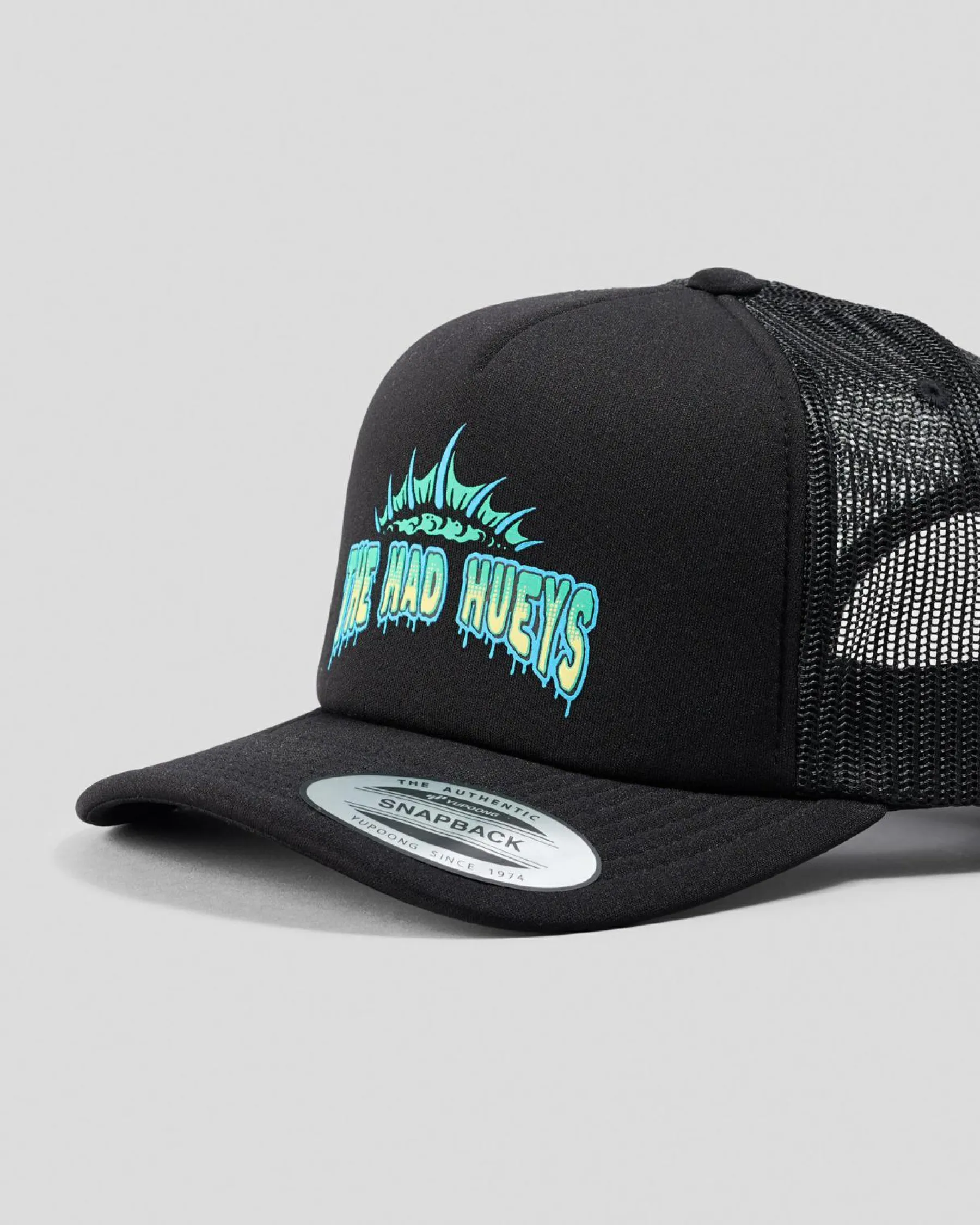 Headwear*The Mad Hueys Boys' Codzilla Returns Trucker Cap Black