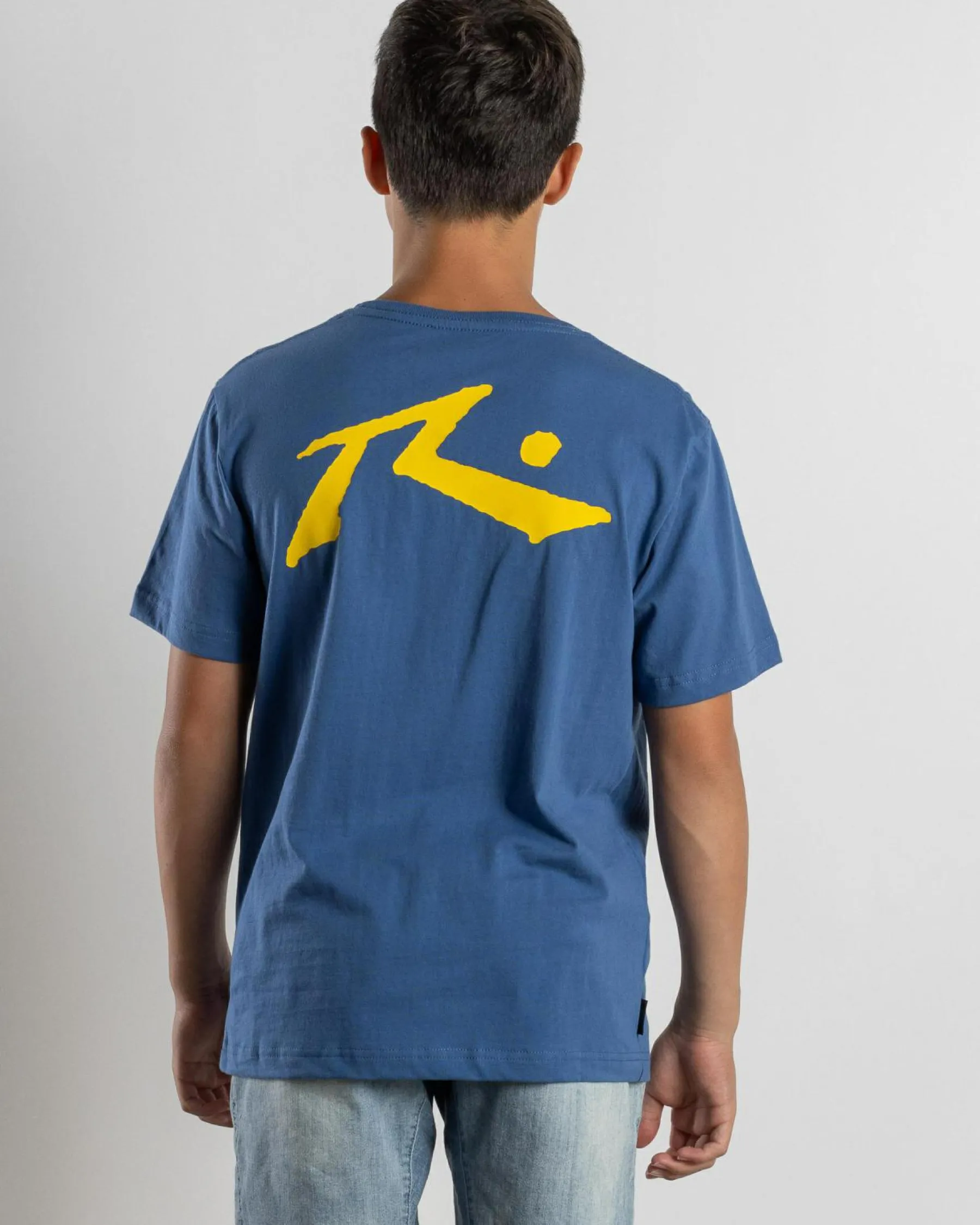 Tops & T-Shirts*Rusty Boys' Competition T-Shirt Delft Blue