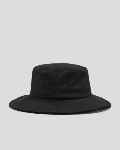 Headwear*Jacks Boys' Contour Wide Brim Hat Black