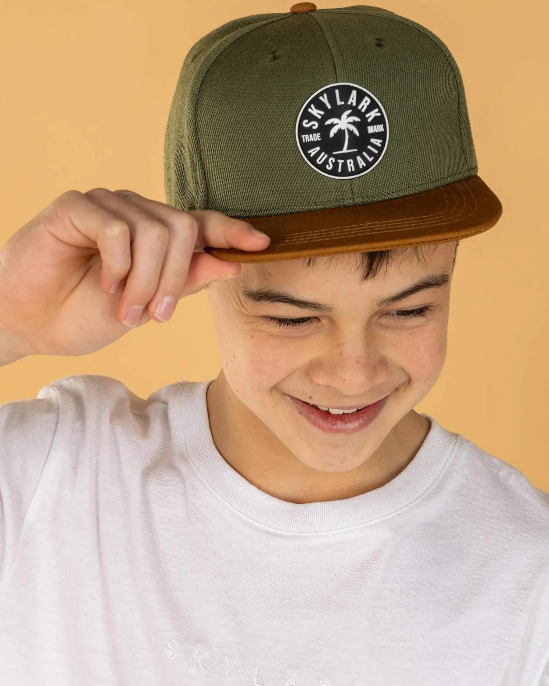 Sale Boys' Contrast Snapback Cap Kids Headwear