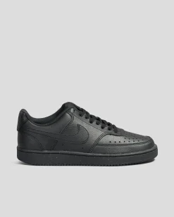 Sneakers*Nike Boys' Court Vision BTS Shoes Black/black-black