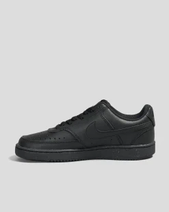 Sneakers*Nike Boys' Court Vision BTS Shoes Black/black-black