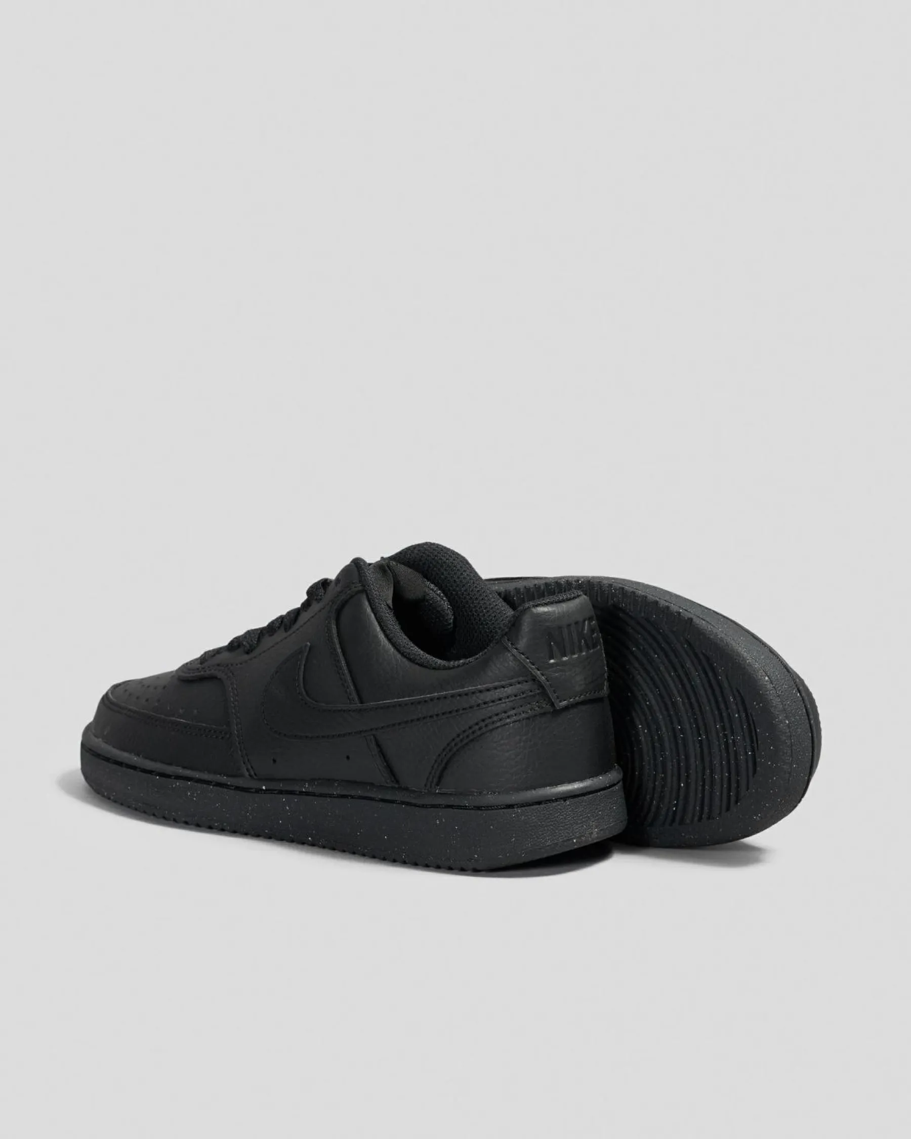 Sneakers*Nike Boys' Court Vision BTS Shoes Black/black-black