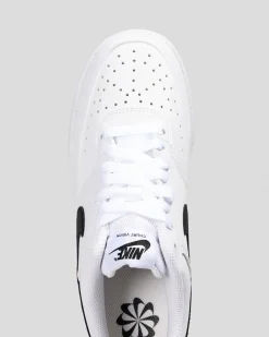 Sneakers*Nike Boys' Court Vision Low Shoes White/white-black