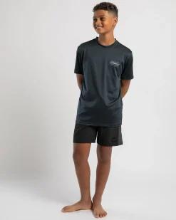 Boys' Cross Boards Short Sleeve Rash Vest Kids/BOY Rashies