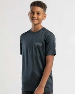 Boys' Cross Boards Short Sleeve Rash Vest Kids/BOY Rashies