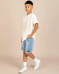 Denim|Shorts & Bottoms*Jacks Boys' Declare Denim Walk Shorts Lt Blue