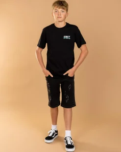 Tops & T-Shirts*Unit Boys' Duke T-Shirt Black