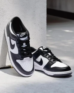 Sneakers*Nike Boys' Dunk Low Shoes White/black-white