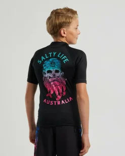 Boys' Dutchman Short Sleeve Rash Vest Kids/BOY Rashies