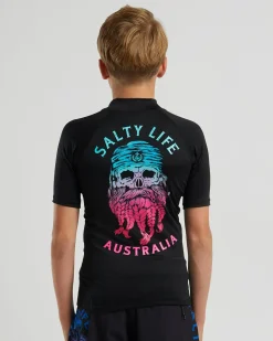 Boys' Dutchman Short Sleeve Rash Vest Kids/BOY Rashies