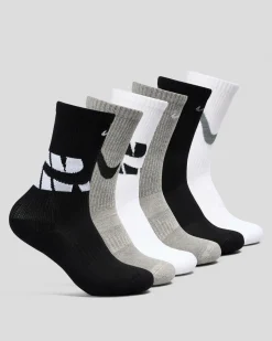Outlet Boys' Everyday Comfort Crew Socks 6 Pack Kids/BOY Socks & Accesories