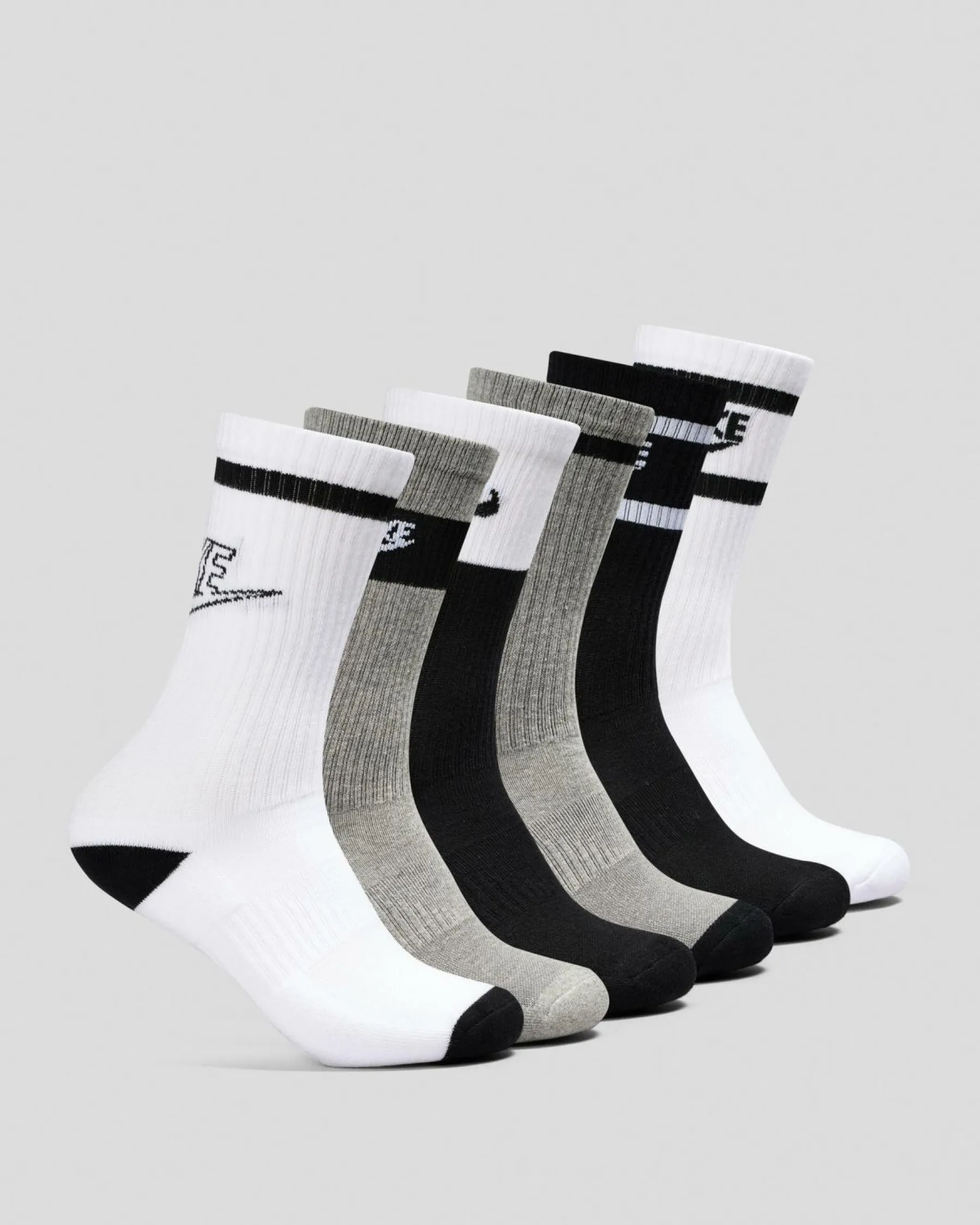 Best Boys' Everyday Crew Socks 6 Pack Kids/BOY Socks & Accesories