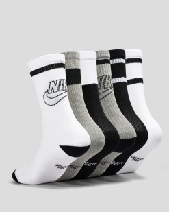 Best Boys' Everyday Crew Socks 6 Pack Kids/BOY Socks & Accesories