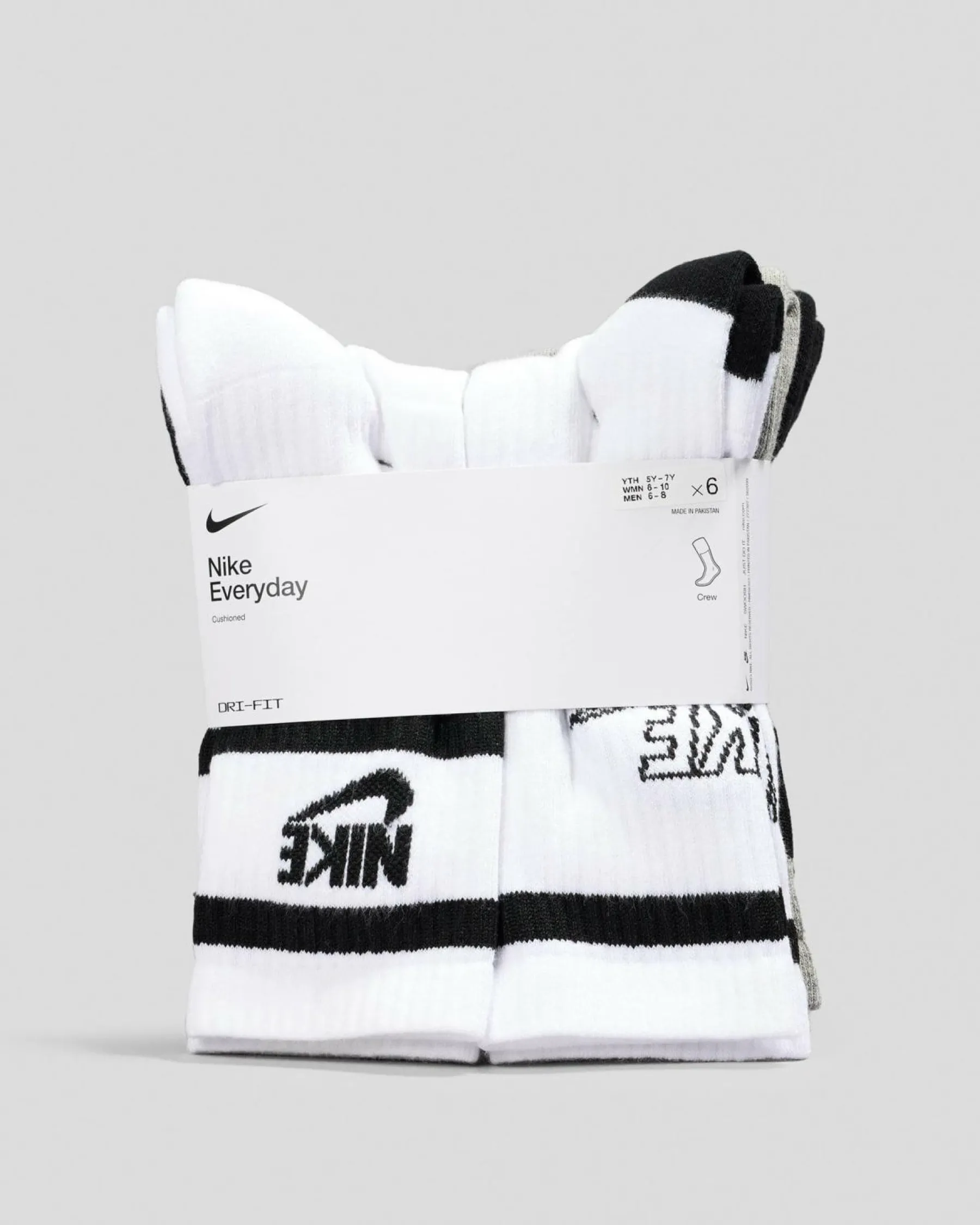 Best Boys' Everyday Crew Socks 6 Pack Kids/BOY Socks & Accesories