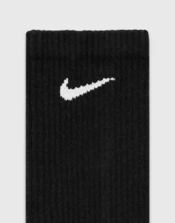 Socks & Accesories*Nike Boys' Everyday Plus Cushioned Socks 6 Pack Black/white