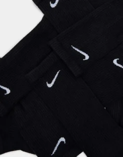 Socks & Accesories*Nike Boys' Everyday Plus Cushioned Socks 6 Pack Black/white