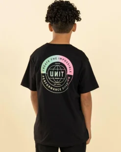 Tops & T-Shirts*Unit Boys' Evolve T-Shirt Black