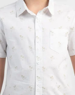 Tops & T-Shirts*Lucid Boys' Exiled Short Sleeve Shirt White