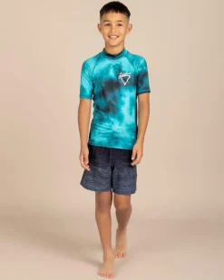 Clearance Boys' Frequency Short Sleeve Rash Vest Kids/BOY Rashies