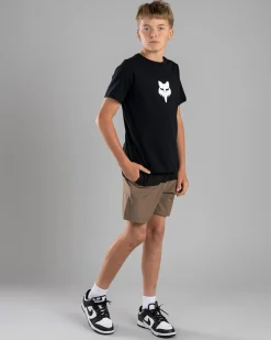 Shorts & Bottoms*Dexter Boys' Fuse Elastic Waist Shorts Black/tan