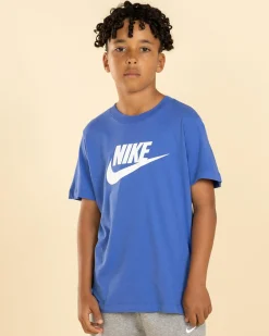 Tops & T-Shirts*Nike Boys' Futura HBR T-Shirt Comet Blue